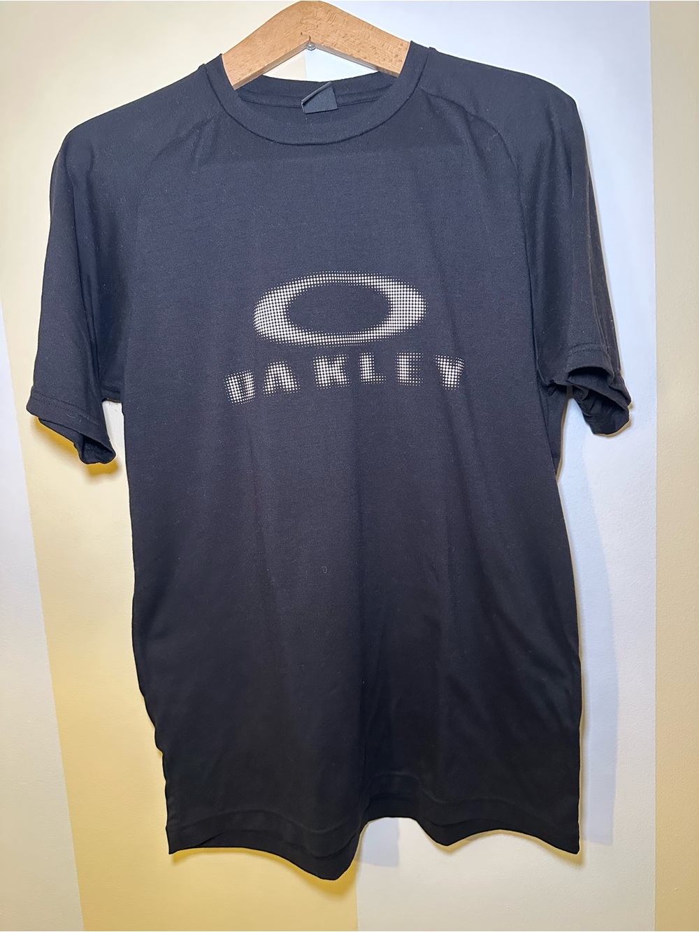 Oakley Black Short-Sleeve Logo Performance Tee